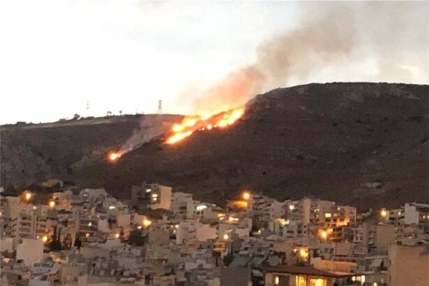 Φωτιά στο Σχιστό 17