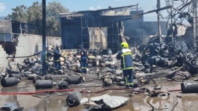 Ασπρόπυργος: Νόμιμος ο χώρος φορτοεκφόρτωσης φιαλών προπανίου; - Συγκλονιστικό video από τη φωτιά 33