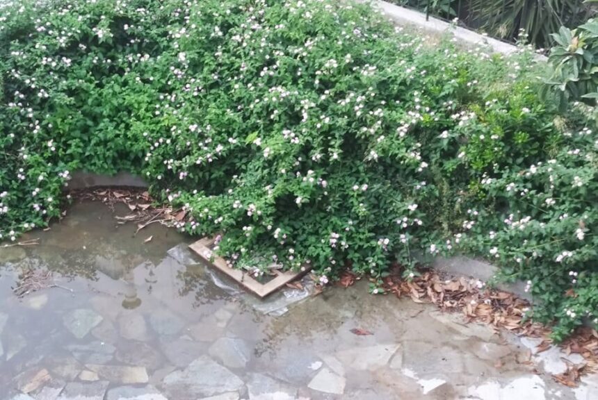 Μια πλατειούλα, “χίλια” προβλήματα: Ξεχείλισαν ο αγωγός και η αγανάκτηση 1