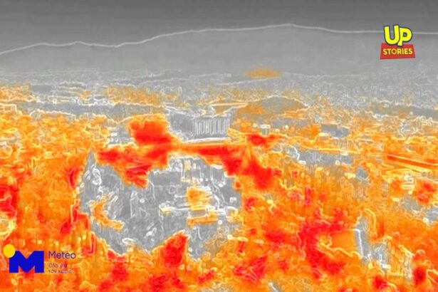 Η Αθήνα φλέγεται - Πάνω από 60 βαθμούς Κελσίου σε άσφαλτο και στέγες 7