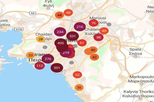 Προειδοποίηση του Εθνικού Αστεροσκοπείου για επικίνδυνα σωματίδια στην ατμόσφαιρα 35