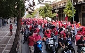 Στους δρόμους θα γιορτάσουν οι διανομείς της efood τη μεγάλη τους νίκη 31