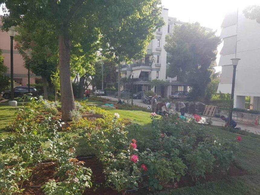 Άλλαξε όψη ο πεζόδρομος της οδού Νάξου 2 Άλλαξε όψη ο πεζόδρομος της οδού Νάξου 1