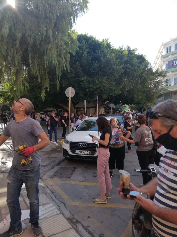 Συγκλονιστικές εικόνες από την Κρήτη 2 Συγκλονιστικές εικόνες από την Κρήτη 1