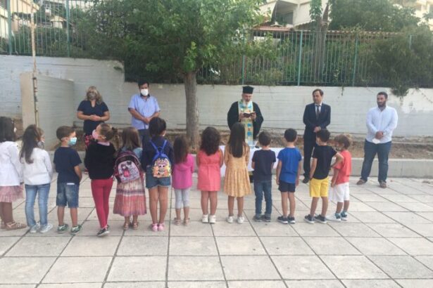 Χτύπησε το "πρώτο κουδούνι" - Η τελετή του Αγιασμού στα σχολεία του Χαϊδαρίου 11