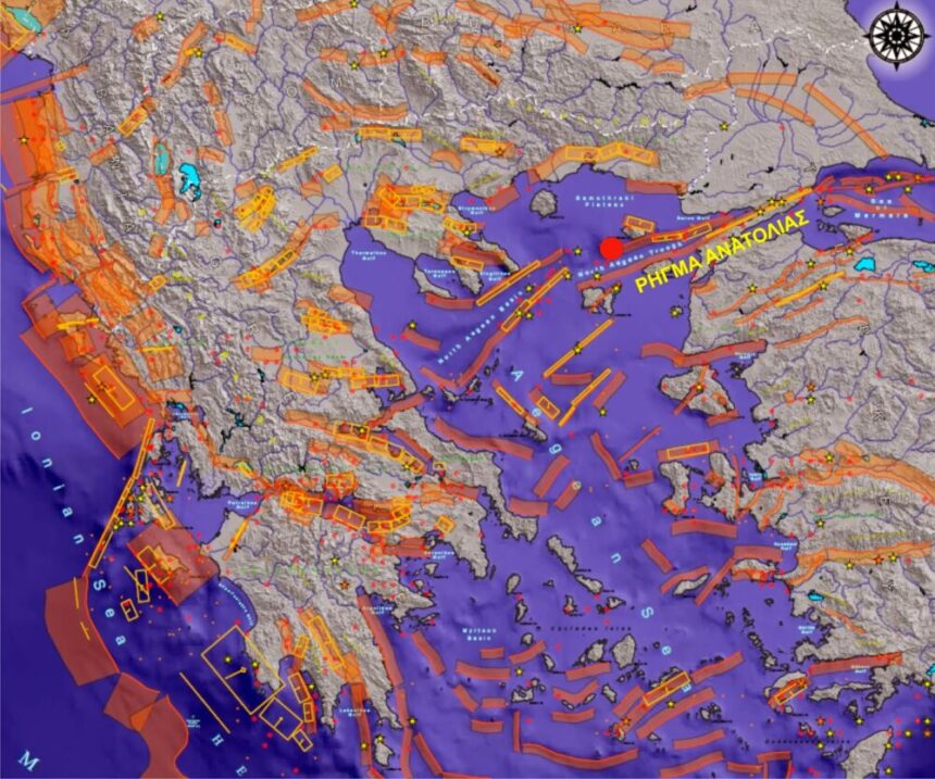 Σεισμός: Αυτά είναι τα σημαντικότερα ρήγματα στην Ελλάδα 1