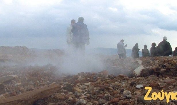 Εφιαλτικές εικόνες στο Θριάσιο - Τοξικοί καπνοί από το έδαφος 23