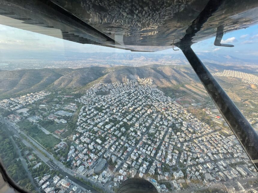 Over Dasos Haidariou✈️#cessna152 - Θαυμάσιο βίντεο 1