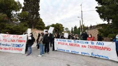 Κινητοποιήσεις στο Σχιστό, κίνδυνος να μείνουν σκουπίδια στους κάδους 32