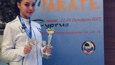 Η Θεώνη διέπρεψε με την Εθνική Ομάδα στους Μεσογειακούς Αγώνες Shotokan Karate 13