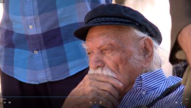 Σαν σήμερα έφυγε ο Μανώλης Γλέζος - Από το Χαϊδάρι έδωσε το τελευταίο μάθημα εθνικής ενότητας - Βίντεο ντοκουμέντο 1