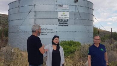 Τρεις δεξαμενές πυροπροστασίας για ελικόπτερα στο Όρος Αιγάλεω 9