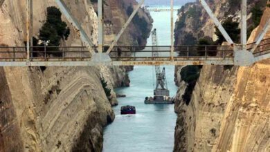 Έργα συνολικής αποκατάστασης στα πρανή της Διώρυγας Κορίνθου 16