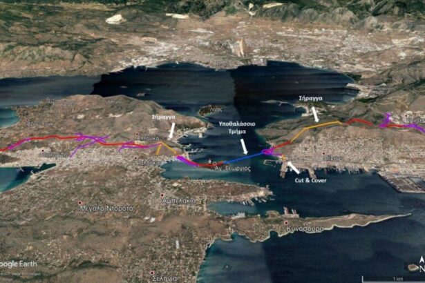 Πώς θα συνδέεται η υποθαλάσσια ζεύξη Πέραμα - Σαλαμίνα με τη Λεωφόρο Σχιστού 7