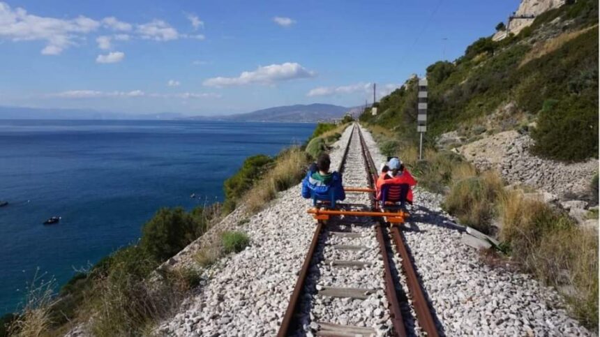 Τρενοποδήλατο στις παλιές ράγες της Κακιάς Σκάλας! 1