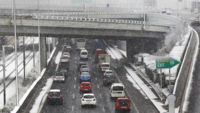 Έκτακτο: Γενική αργία αύριο σε δημόσιο και ιδιωτικό τομέα - Στρατός στην Αττική Οδό για απεγκλωβισμούς 19