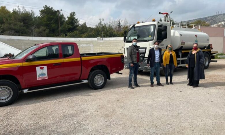Δύο νέα οχήματα για την Πολιτική Προστασία του Δήμου Χαϊδαρίου 2 Δύο νέα οχήματα για την Πολιτική Προστασία του Δήμου Χαϊδαρίου 1