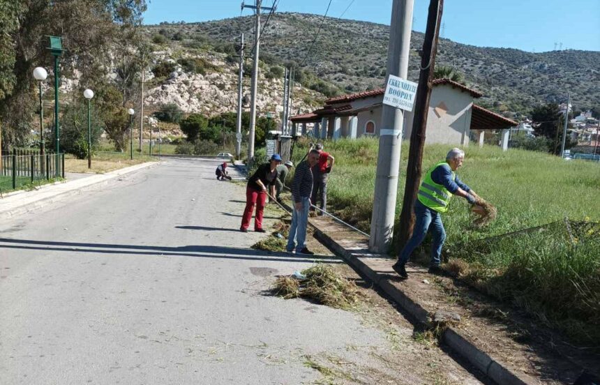 Κάτω Αφαία: Ανοιξιάτικες εργασίες από τους κατοίκους για τη γειτονιά τους 1