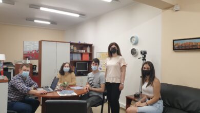 Μαθητές του ΕΠΑΛ Χαϊδαρίου στο γραφείο της εφημερίδας μας 15