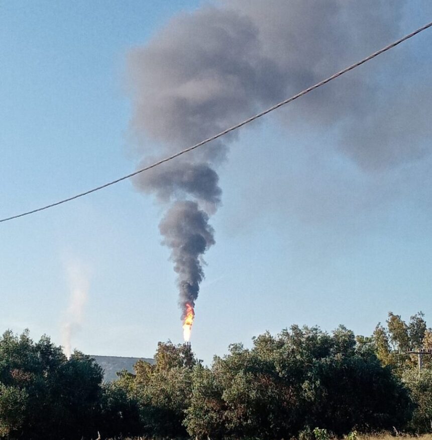 Ρυπαντικό επεισόδιο στο διυλιστήριο 1