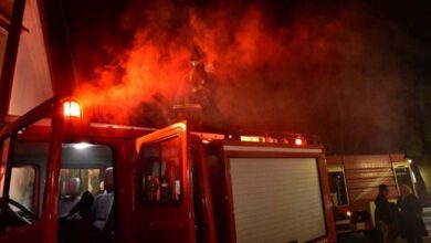 Πυρκαγιά σε μίνι μάρκετ στην Αγία Βαρβάρα 31