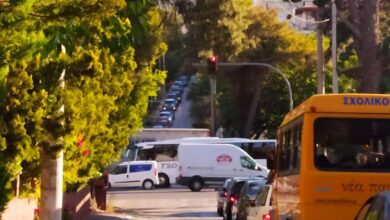 Τροχαίο στα Διυλιστήρια - Στο "κόκκινο" η Λεωφόρος Αθηνών 32