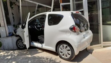 Καρφώθηκε στην πόρτα της Αγίας Μαρίνας 1