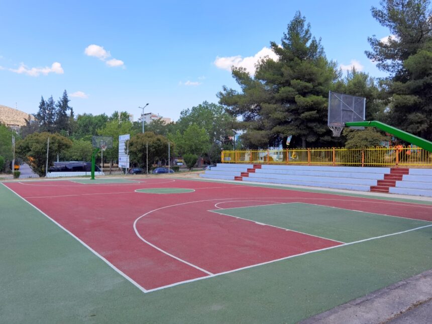 Νέα όψη για το γήπεδο μπάσκετ στις Αθλοπαιδείες 1