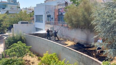 Άνω Δάσος: Αυτή τη φορά η φωτιά μέσα στα σπίτια! - Φλόγες στο προαύλιο του βρεφονηπιακού 11