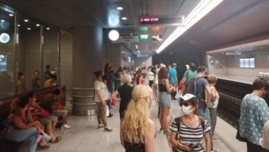 Επικίνδυνη ρύπανση του αέρα στις αποβάθρες του Μετρό 6