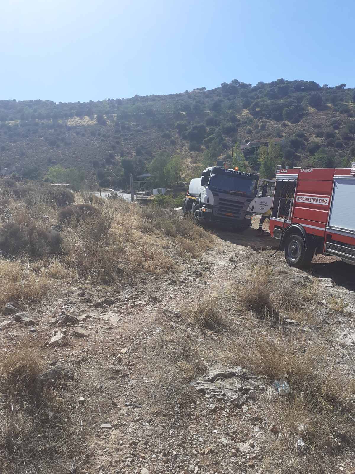 Οριοθετήθηκε η φωτιά στο βουνό, κάψιμο καλωδίων η αιτία 10 Οριοθετήθηκε η φωτιά στο βουνό, κάψιμο καλωδίων η αιτία 9
