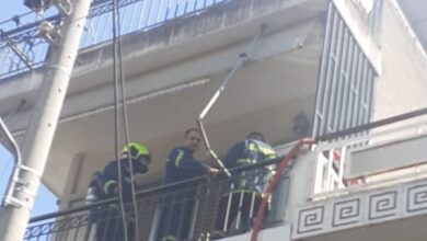 Δώμα στις φλόγες στο κεντρικό Χαϊδάρι 11