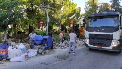 Επισκευές - εξωραϊσμός σε πλατεία του κεντρικού Χαϊδαρίου 29