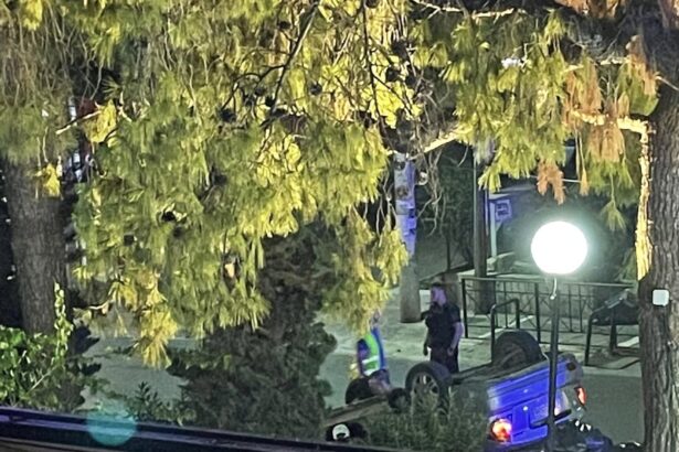 Γερό τρακάρισμα στην Καραϊσκάκη τα ξημερώματα 23