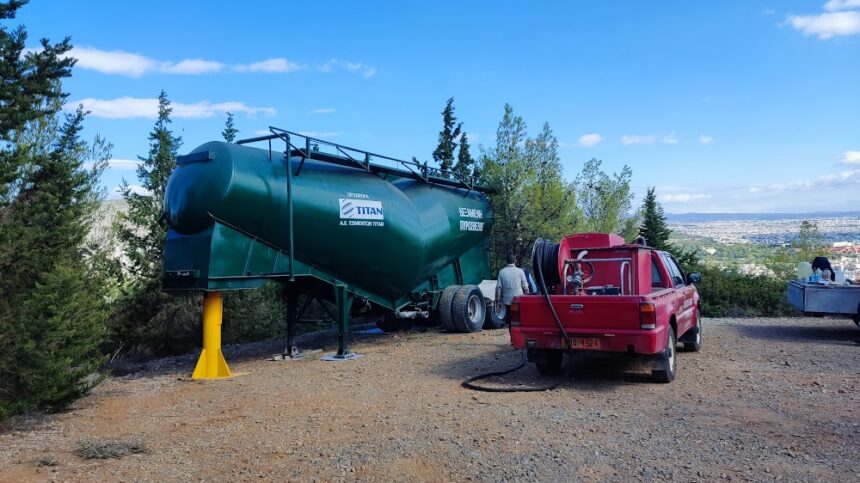 Τεράστια δεξαμενή πυρόσβεσης στον Διομήδειο, με διπλή χρήση 1