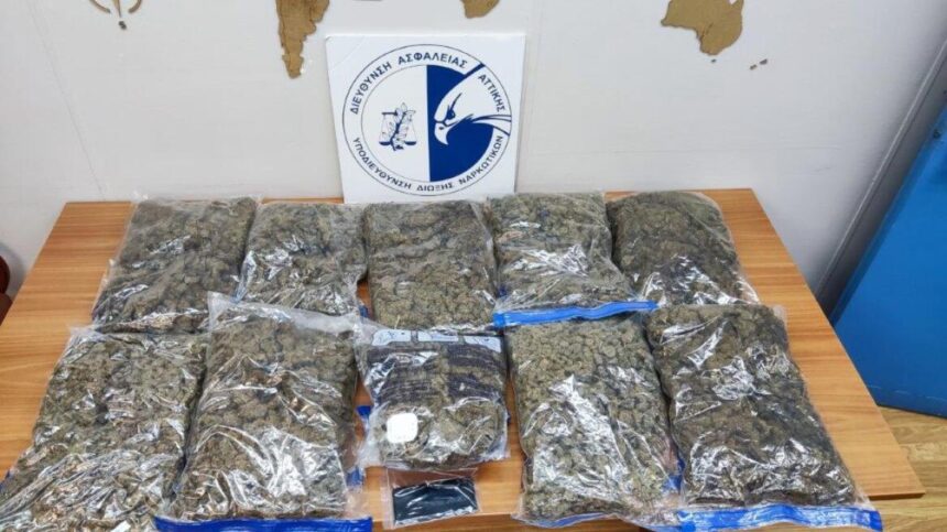Χαϊδάρι: Βρέθηκε με 9,5 κιλά κάνναβη, αντιστάθηκε σκληρά 1