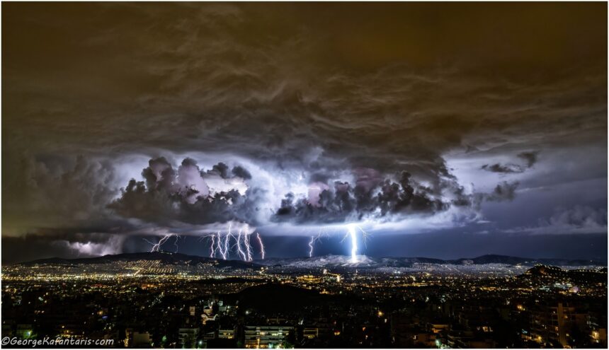 Έκτακτο δελτίο: Έρχεται η "Άριελ" με καταιγίδες και κεραυνούς 1
