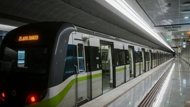 κλιματισμός στο Μετρό επέκταση προς Ίλιον wifi