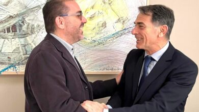 Συνάντηση Άρη Πανόπουλου με τον διοικητή του Νοσοκομείου Αττικόν για την προώθηση του Μετρό 9