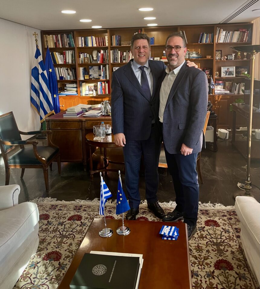 "Το Χαϊδάρι μπορεί να γίνει ισχυρός πόλος έλξης" - Στον αναπληρωτή υπουργό Εξωτερικών Μιλτιάδη Βαρβιτσιώτη ο Άρης Πανόπουλος 1