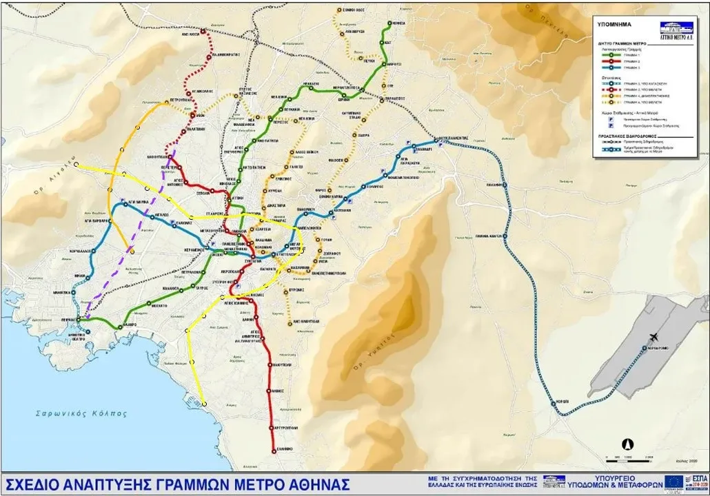 Επεκτάσεις Μετρό: Δύο νέες γραμμές στη Δυτική Αθήνα και το Χαϊδάρι; - Πολύ λογικό 2
