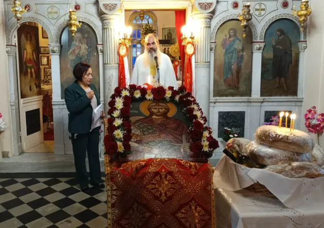 Λαμπρός εορτασμός του Αγίου Ισιδώρου στο Δρομοκαΐτειο 2 Λαμπρός εορτασμός του Αγίου Ισιδώρου στο Δρομοκαΐτειο 1