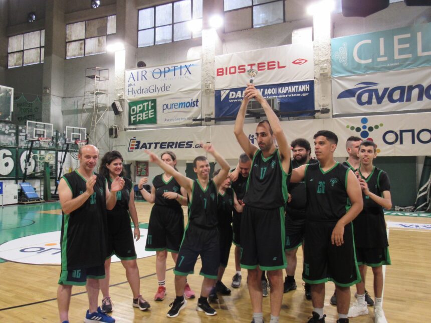 Το ΚΕΑ ΑμεΑ και η "Ολυμπιακή Φλόγα" του στο Τουρνουά Μπάσκετ του Παναθηναϊκού 1