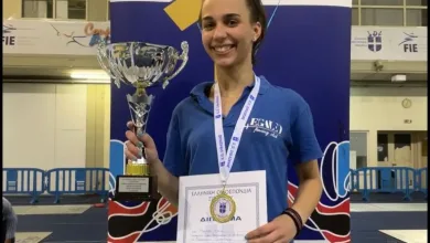 Πρωταθλήτρια Ελλάδας η Ελένη Μπάλλου στην ξιφασκία 26