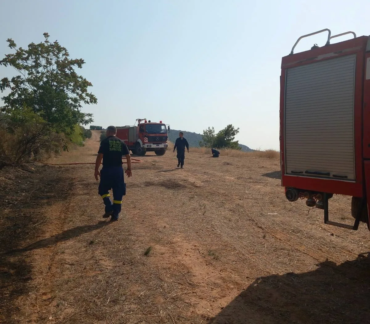 Μεγάλη κινητοποίηση για φωτιά στο Σχιστό 4 Μεγάλη κινητοποίηση για φωτιά στο Σχιστό 3