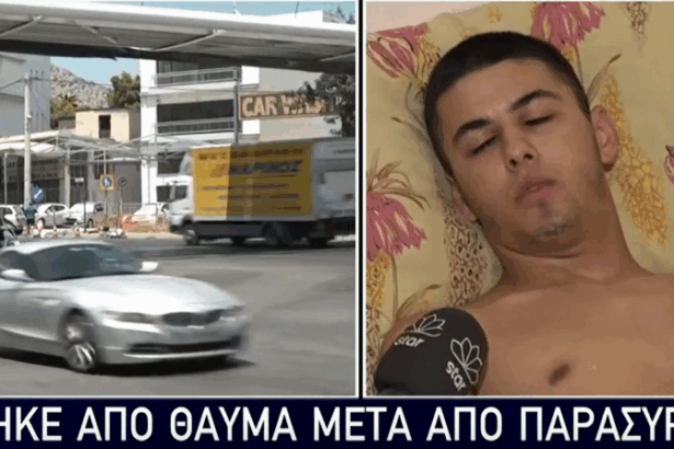 Μιλάει ο 20χρονος που σώθηκε από θαύμα κάτω από ρόδες νταλίκας στο Παλατάκι 39