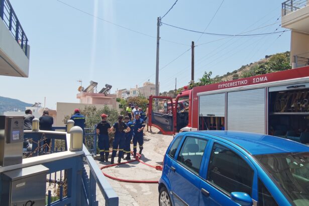 Φωτιά στο Άνω Δάσος απείλησε σπίτια και την πλαγιά του Ποικίλου - Βίντεο 31
