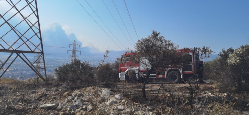 Χρονικό της δύσκολης μέρας με το διπλό μέτωπο στην Κοιλάδα του Δαφνιού 1