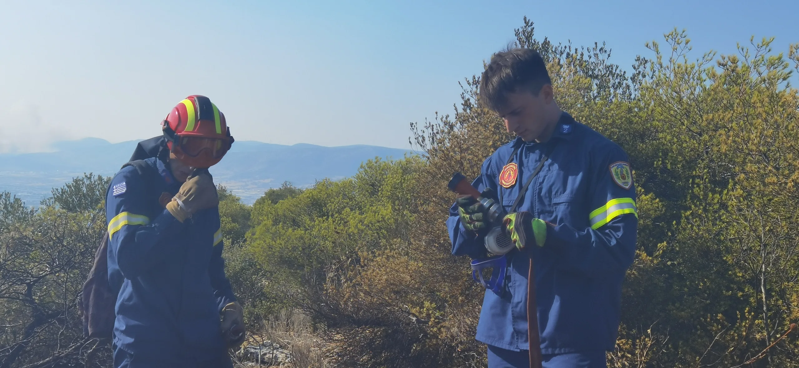 Χρονικό της δύσκολης μέρας με το διπλό μέτωπο στην Κοιλάδα του Δαφνιού 30 Χρονικό της δύσκολης μέρας με το διπλό μέτωπο στην Κοιλάδα του Δαφνιού 29