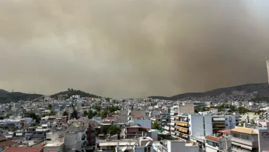 Εξωπραγματικό ρεκόρ ρύπανσης της ατμόσφαιρας στο Χαϊδάρι από τις φωτιές! 1